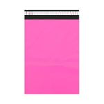 Everest 8x10 inches Pack Of 100 pcs Pink Without POD Courier Bags/Pouches/Covers/Mailing Bags 55 Micron 8 x 10 inches bags