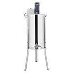 VINGLI Electric 2 Frame Honey Extractor Separator,Food Grade Stainless Steel Honeycomb Spinner Drum with Adjustable Height Stands,Beekeeping Pro Extraction Apiary Centrifuge Equipment