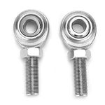 Rod End Heim Joint, 2pcs CMR‑8 Rod End Bearing Heim Joint 1/2in 1/2in‑20 RH Male Thread Universal for Car Motorcycle ATV Ship