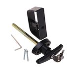 StartFine 4½" T-Handle Lock kit Shed Door Lock with samed Keys and 2 Screws for Playhouse & Chicken Coop Door Lock 4-1/2“ T-Handle 1kit