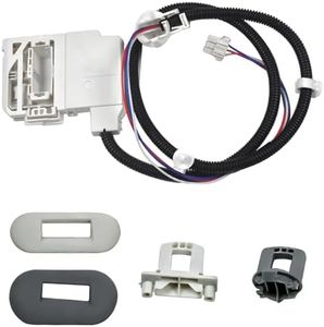 WH08X37938 290D3070P002 Door Lid Lock Switch Assembly for Compatible with Parts of GE Hotpoint Washing Machine, Replaces WH08X32697 WH08X31577 WH01X279 WH01X24114 WH01X27954, GTW220ACK1WW GTW220ACK2WW