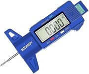 GODESON Tire Tread Depth Gauge, Digital Tire Tread DepthGauge in Inch/MM with Large LCD Display and Tire Tread Depth Measuring Tool for Cars,Trucks,Moto(Blue)