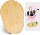 Adwrparts Bamboo Moving Tray applicate for Kitchen-Aid Bowl Lift 5-8Qt Stand Mixer, Kitchen Countertop Sliding Moving mat For Kitchen-Aid Stand Mixer
