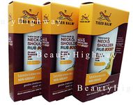 Tiger Balm Neck & Shoulder Rub Boost Extra Strength Warm (50g/1.76 Oz.) Stressed and Painful Muscle Reliever (Pack of 3) by Tiger Balm