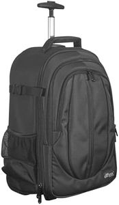 Hiffin 2-in-1 Convertible Backpack Rolling Case for Cameras and Gear with Great Capacity, User-Friendly Design, and Durable Waterproof Construction - Travel in Style