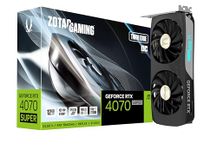 ZOTAC Gaming GeForce RTX 4070 Super Twin Edge OC DLSS 3 12GB GDDR6X 192-bit 21 Gbps PCIE 4.0 Compact Gaming Graphics Card, IceStorm 2.0 Advanced Cooling, Spectra RGB Lighting, ZT-D40720H-10M