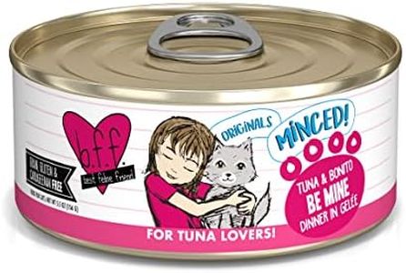 Weruva Best Feline Friend (B.F.) Tuna & Pumpkin Valentine with Tuna & Pumpkin in Gravy Cat Food by, 3oz Can (Pack of 24)