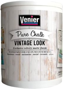 Chalk Pure Paint - for Furniture, Crafts, Home Decor - All-in-One – DIY – Eco-Friendly (Vintage [Country Gray]), (33.81 oz)…