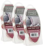 Yankee Candle Home Sweet Home Wax Melts, 6 Count (Pack of 3), Ideal for Use in All Wax Warmers, Perfect for DIY Candle Making