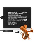 BN-LINK Reptile Heating Pad Electric Indoor Under Tank Terrarium Heating Mat Waterproof for Turtles, Lizards, Frogs, and Other Reptiles, 6" X 8"