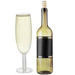 Oversized Extra Large Giant Champagne Flute Glass - 25oz - Holds About a Full Bottle of Champagne