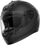 Sena Phantom Full Face Smart Motorcycle Helmet with Integrated Communications, LED Lighting, and 2nd Generation Sound by Harman Kardon (Matte Black, L)