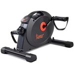 Sunny Health & Fitness Under Desk Dual Function Smart Mini Arm & Leg Pedal Exerciser Cycle Bikes with SunnyFit App Enhanced Bluetooth Connectivity - SF-B023005