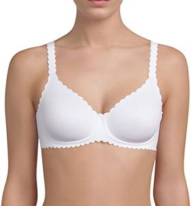 DIM Soutien-Gorge Femme Corbeille Body Touch x1, Blanc, 100C