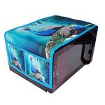 MW PRINTS Microwave Oven Top Cover With 4 Utility Pockets Attractive Digital Prints Dustproof(Multicolor)
