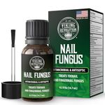 Viking Revolution - Nail Fungus Treatment For Toenails - Toenail Fungus Treatment - Extra Strength Toenail Repair Solution - Tea Tree & Essential Oils Treatment - 0.5fl oz / 15ml