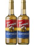 Torani Shortbread Syrup, 750ml, 2 Pack