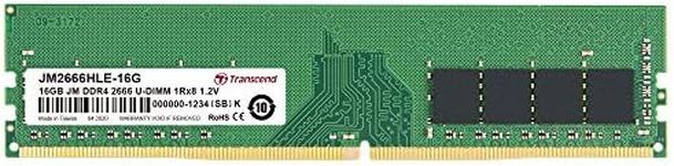 Transcend 16GB DDR4 2666MHz U-DIMM Memory Module JM2666HLE-16G