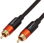 Amazon Basics Digital Audio Coaxial Cable - 1.2m, 5-Pack