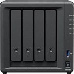 Synology DS423+ 24TB 4 Bay Desktop NAS Solution installed with 4 x 6TB Western Digital Red Plus Drives