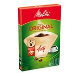 Melitta Coffee filter paper , Size 1x4, Pack of 40, Brown