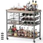 Gizoon 3 Tier 38" Home Bar Serving 