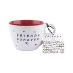 Paladone PP6654FR Friends Forever Coffee Mug, Officially Licensed Merchandise, Stoneware, 350 milliliters