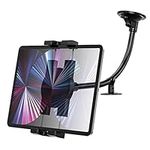 Oilcan Windscreen Tablet Holder for Car, Car Suction Windshield Phone Mount with Gooseneck Long Arm 22CM for iPad Pro Air Mini, iPhone, Samsung Galaxy Tab, Lenovo, Huawei etc (4-12.9")