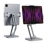 INVZI MagHub 8-in-1 Docking Station for iPad Pro and Android Tablets, USB C Hub Stand with Adjustable Dual-Hinge, Compatible with M2/M1 iPad Pro/Air, iPad 10th, Mini 6th, Samsung Galaxy, Pixel Tabs