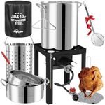 30QT Stainless Steel Turkey Fryer |