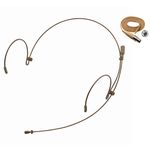 J K Pro Headset Headworn Microphone MIC-J 071S Compatible with AKG Samson Wireless Transmitter - Mini XLR 3Pin Connector