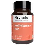 HealthKart hk vitals Multivitamin Plus Men (30 Tablets) | Daily Multivitamin for Men | For Energy, Stamina, Immunity, Gut, Heart, Bone & Muscle Health