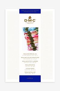 DMC - Cartella colori stampata 500 colori Mouliné + Perlé, accessorio indispensabile