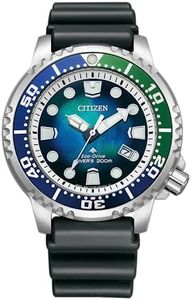 Citizen Men Analogue Eco-Drive Watch with Polyurethane Strap BN0166-01L