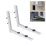 LBG Products Universal Outdoor Wall Mounting Bracket for Ductless Mini Split Air Conditioner Condenser Unit,Heat Pump Systems, Support up to 280lbs (7000-15000BTU)