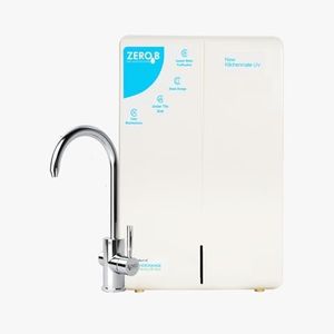 Zero B New Kitchenmate UV Under the Sink Water Purifier | Under Counter Instant Purification | 4 Stage | 1 LPM Flow Rate | Sleek and Compact Design | Ideal for Modular Home Kitchens & Offices