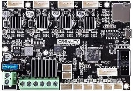 Creality Ender 3 Silent Motherboard, Upgraded 32 Bit 3D Printer Silent Board Motherboard V4.2.7 with TMC2225 Driver Marlin for Ender 3, High Quality Assembly and Use Easily Ender 3 Silent Motherboard