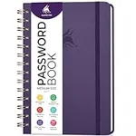 Clever Fox Password Book Spiral – I