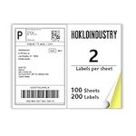 HokLoindustry Half Sheet Labels(100