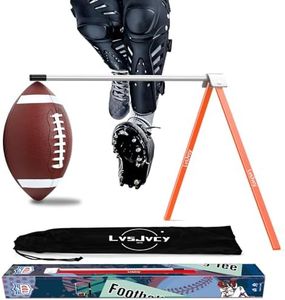 LvsJvcy Football Kicking Tee Stand, Premium Field Goal Kickoff Holder Equipment, Professional Kick Goal Posts Gear Compatible with All Football Size, Football Trainer Practice Accessories Gifts