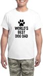 CafePress World's Best Dog Dad Men's Light Pajamas Men's Novelty Pyjama Set, Comfortable PJ Sleepwear