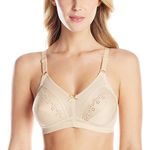 Wonderbra Womens Classic Support Wire-free Bras, Skintone, 36D US