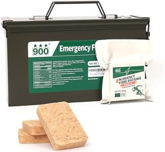 Emergency Food Supply - Original Flavor Hardtack, Mre Meals 2025, 9 Days Emergency Meals Survival Foods Bars, Emergency Supplies for Disaster Preparedness, Ammo Box Pack, 20 Years Shelf Life