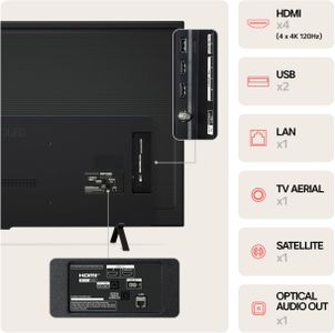 LG 65" OLED 4K Smart TV – Ultra HD HDR, ThinQ AI
