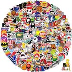 201pcs Fashion Street Stickers, Cool Trendy Aesthetic Sticker Pack, Laptop Waterproof Vinyl Sticker Decals for Laptop, Water Bottle, Car, Skateboard, Helmet, Party Decoration Stickers,Waterproof Vinyl Stickers For Teens Kids Girls And Boys Decal Graffiti Patches