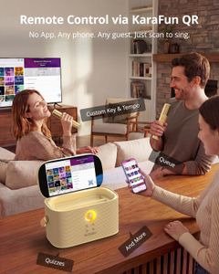Ikarao Karaoke Machine 140W – Portable Bluetooth Speaker System