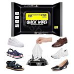 ALOUD CREATIONS Shoe Wipes Sneaker Wipes (1 Pack of 80 Pcs) Instant Sneaker Cleaner Shoe Cleaning Wipes | Sneaker Wipes for Shoes | Quick Remove Dirt Stain | Can Be Used On All Footwear