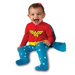 Rubies Costume (Canada) Baby Girl's DC Comics Superhero Style-Wonder Woman Costume, Multi, 0-6 Month