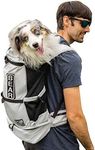 K9 Sport Sack Knavigate | Dog Carrier Dog Backpack for Most Dog Sizes | Front Facing Adjustable Dog Backpack Carrier | Veterinarian Approved (Large, Lunar Rock)