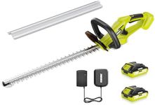 20V 22" Cordless Hedge Trimmer with 2 x 2.0Ah Battery and Charger